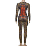 Camouflage-Print Jumpsuit image 6