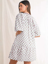 Floral Dress with Accents image 2