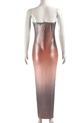 Ethereal Glow Ombre Tube Dress image 5