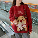 Cozy Christmas Reindeer Sweater image 0