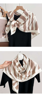 Zebra Print Scarf image 3