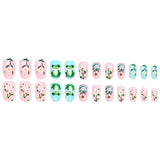 Floral and Froggy Nail Art Design image 4
