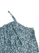 Floral Tie-Front Maxi Dress with Side Slit image 5