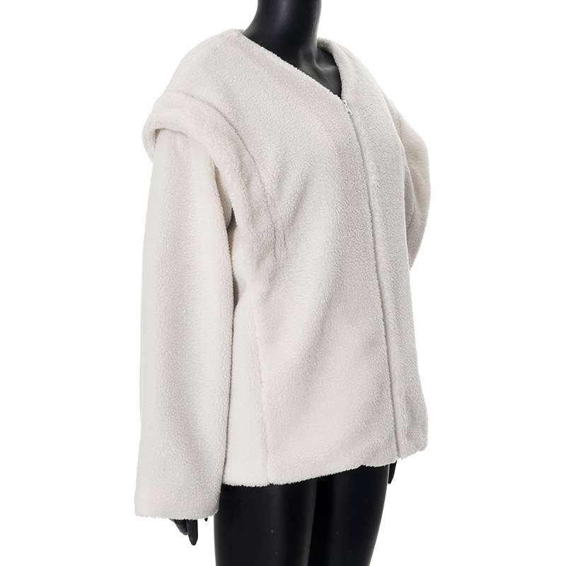 Minimalist Luxe Fleece Jacket image 5