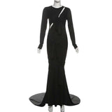 Cutout Tie-Front Gown image 3
