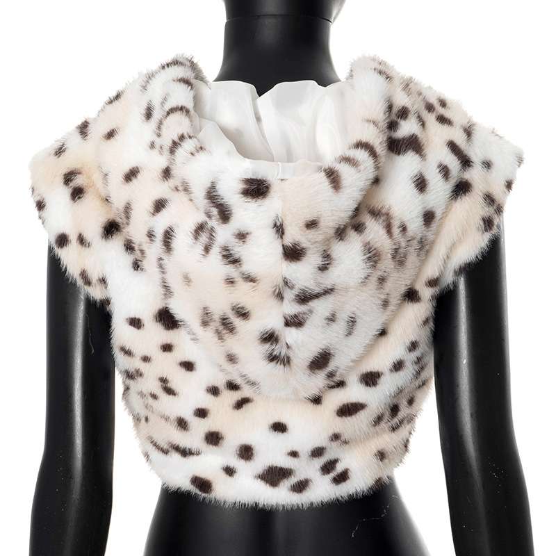 Faux Fur Sleeveless Jacket image 5
