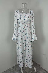 Elegant Long Floral Dress image 2