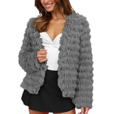 Faux Fur Textured Jacket image 0