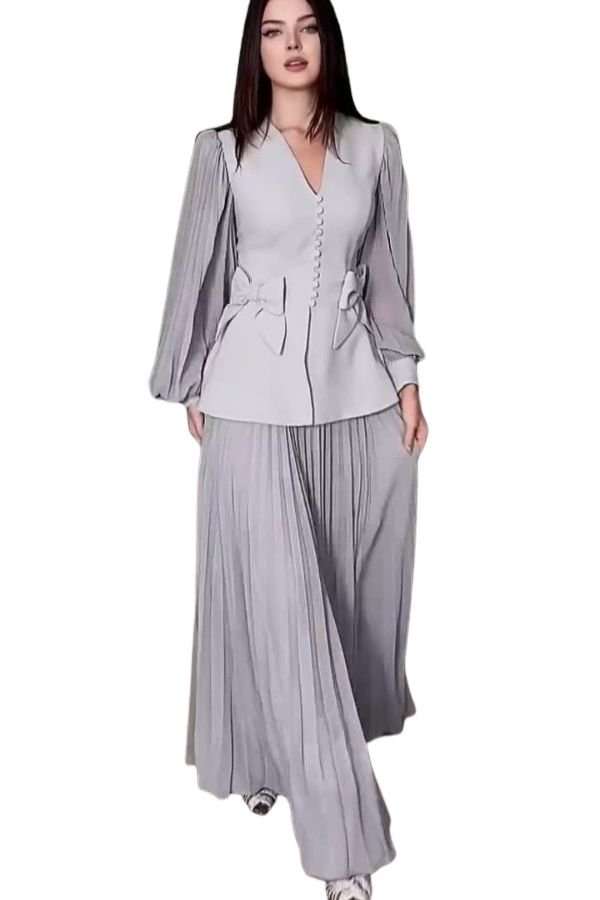 Elegant Top & Skirt Two Piece Sets image 0