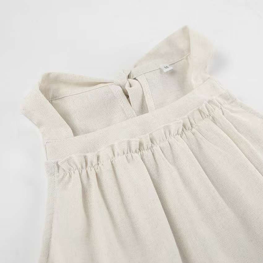 Tiered Ruffle Sleeveless Dress image 4