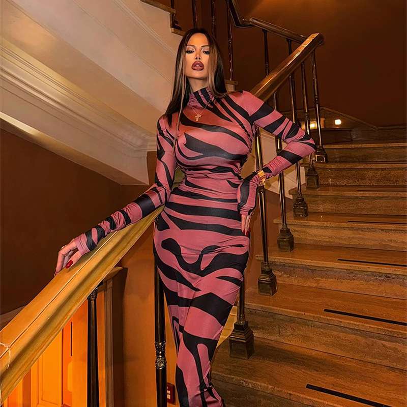 Fierce Wildfire Maxi Dress image 1