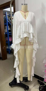 Ruffled Asymmetric Top image 4