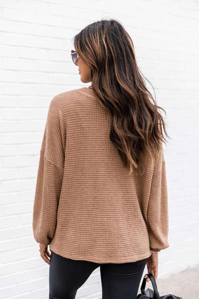 Long Sleeve Crew Neck Casual Pullover image 5