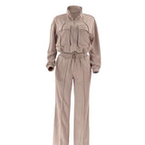 Zip Up Cropped Jacket Coord Set image 3