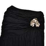 Halter Maxi Dress with Cut-Out and High Slit image 7