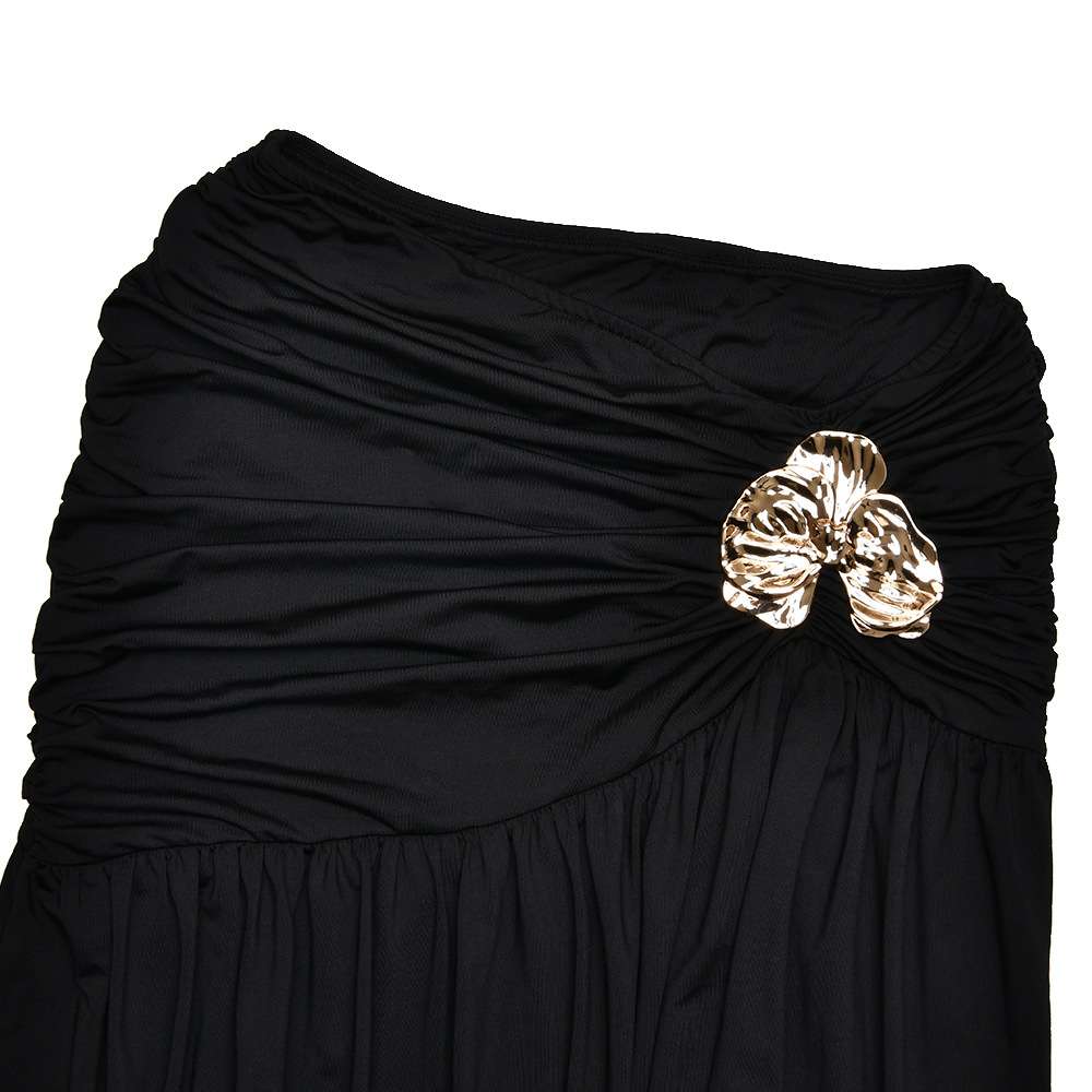 Halter Maxi Dress with Cut-Out and High Slit image 7