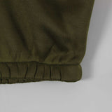 Solid Drawstring Crop Hoodie and Mini Skirt image 5