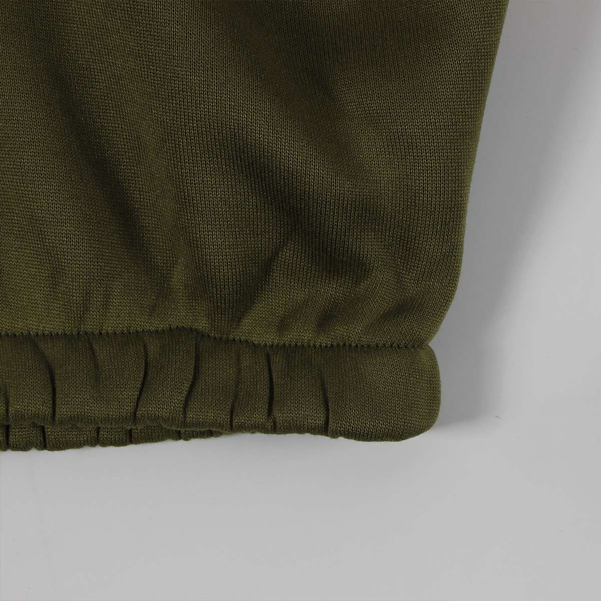 Solid Drawstring Crop Hoodie and Mini Skirt image 5