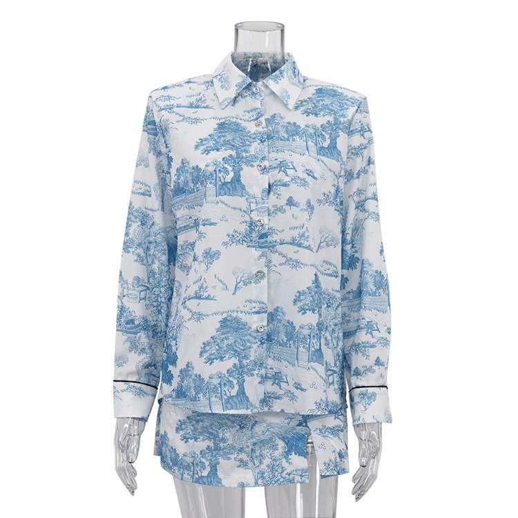 3-Piece Set Bralette, Mini Skirt & Oversized Shirt image 4