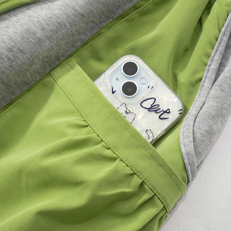 Contrast Color Duffel Bag Wide Leg Pants image 3