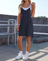 Layered Look Sleeveless Slip Dress image 3