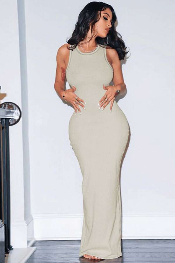 Luxe Silhouette Maxi Dress image 0