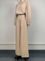 Elegant Long Sleeve Casual Top Pant Matching Set image 4