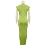 Ruched Slit Gown image 5