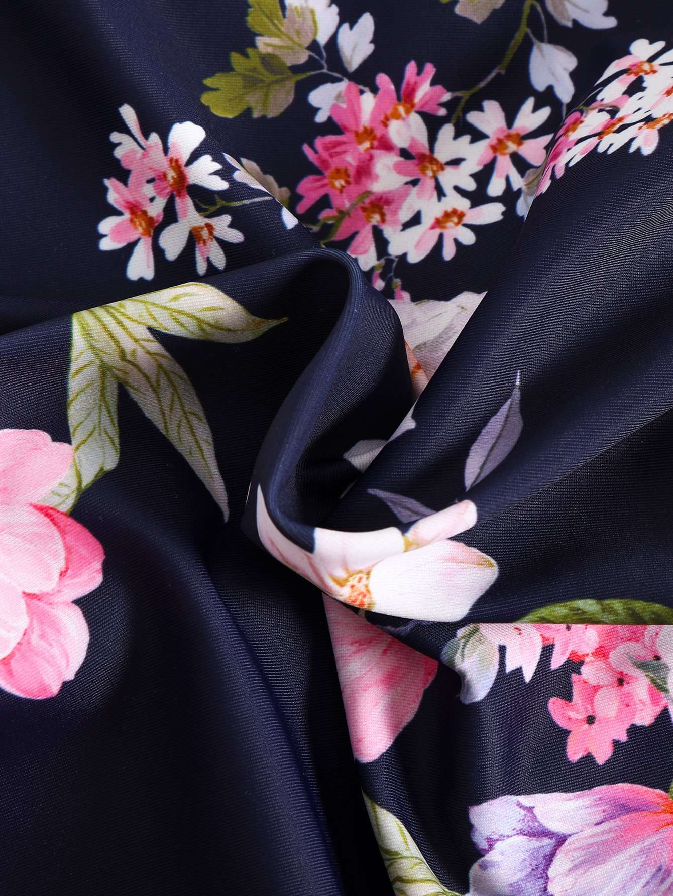 Printed One-Piece Swimsuit image 8