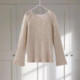 Gold Sequin Embellished Top image 4