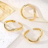 Wavy Metal Cuff Bracelet image 5