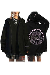 Fashion Street Oversize Hooded Cardigan image 1