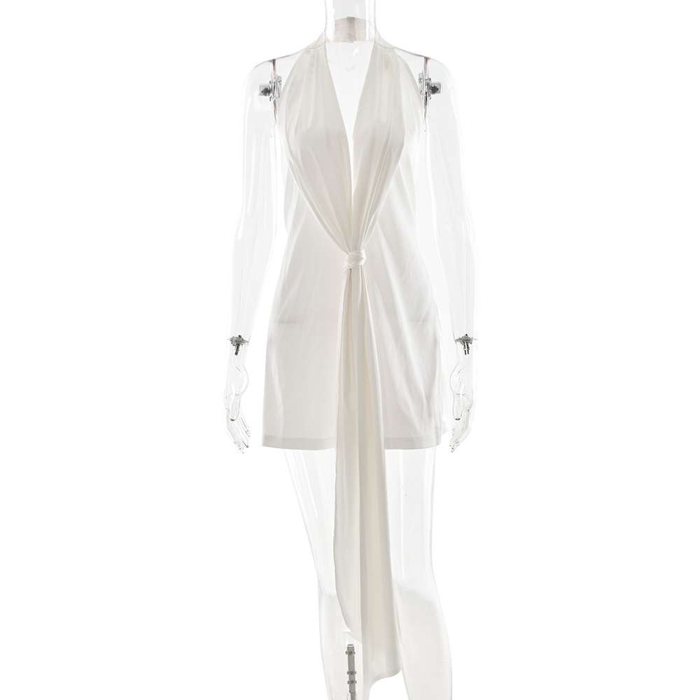 Elegant Dress with Draped Front image 5