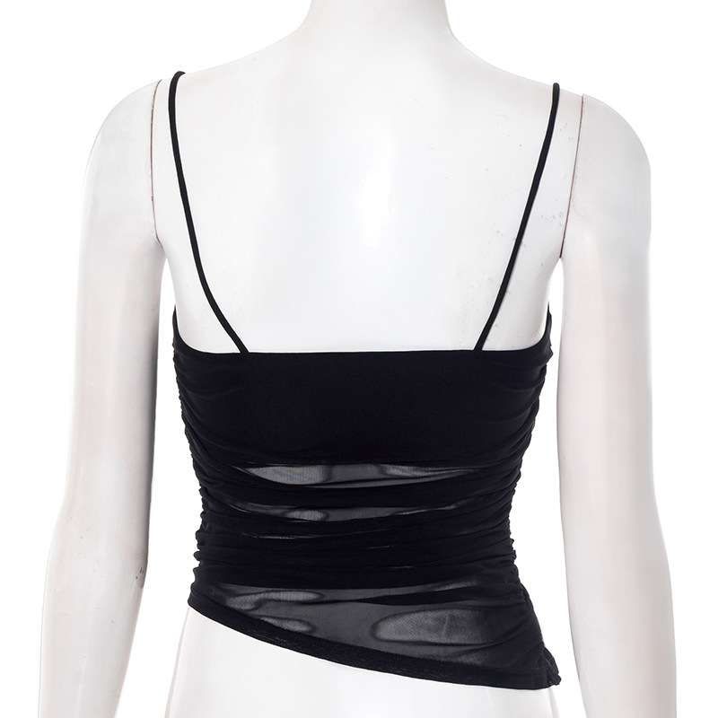 Ruched Camisole with Spaghetti Straps image 4