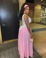 Plaid Print Loose Dress image 2