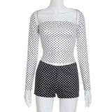 Polka Dot Two-Piece Outfit image 5