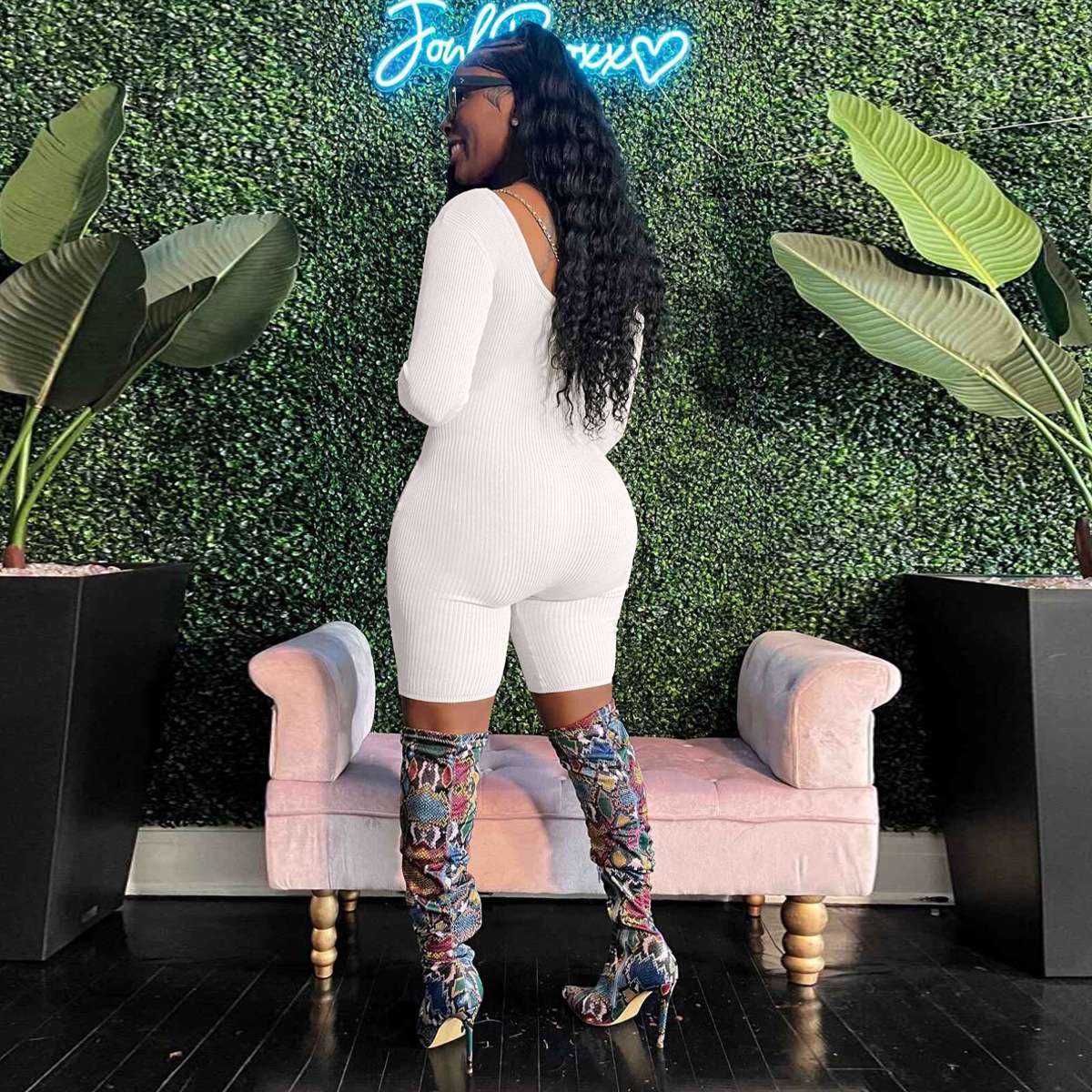 Elegant Ribbed Jumpsuit image 3