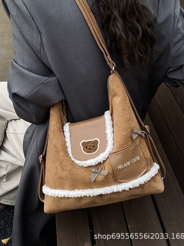 Cozy Teddy Bear Backpack