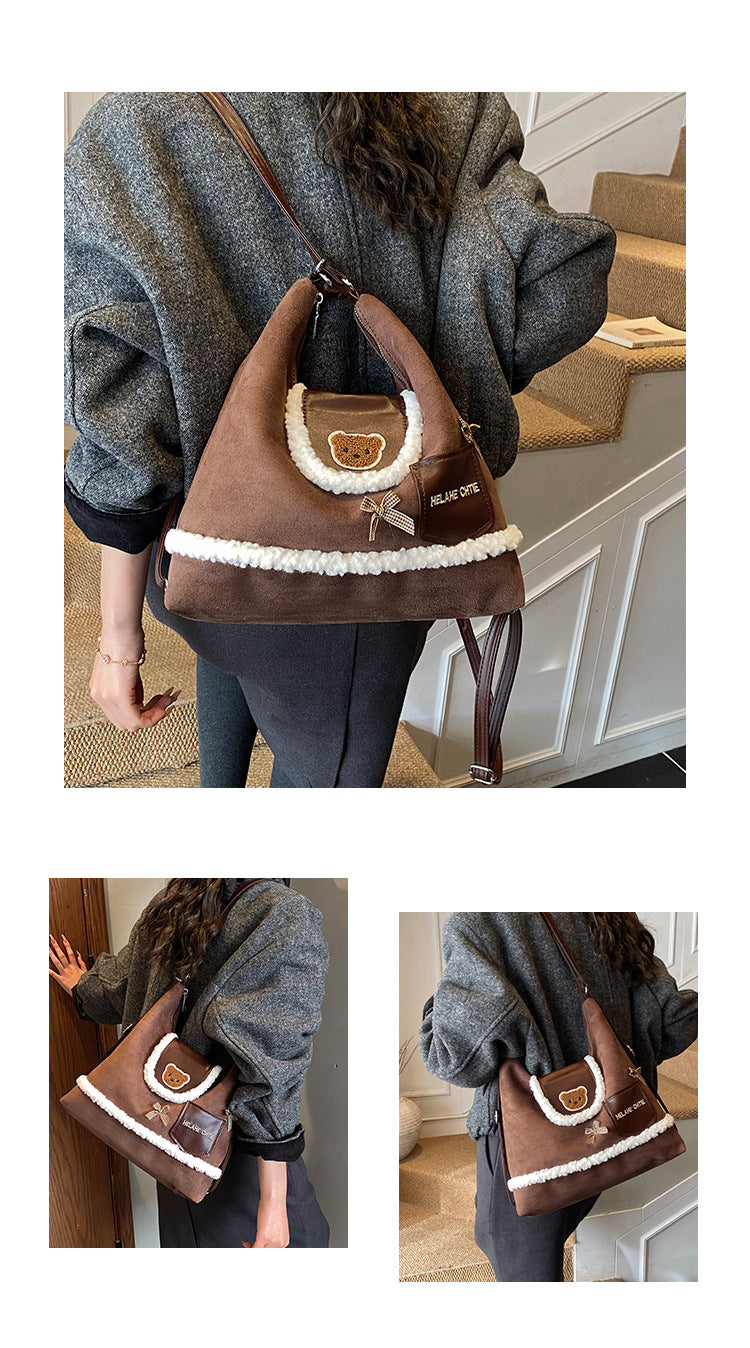 Cozy Teddy Bear Backpack