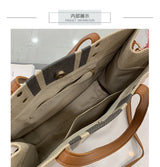 Stylish Striped Tote Bag