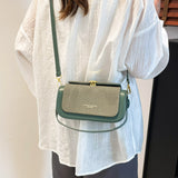 Chic Two-Tone Crossbody Bag