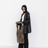 Cozy Faux Furry Shoulder Bag
