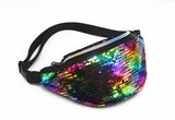 Small Rainbow Sequin Bum Bag