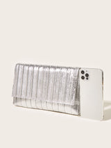 Clutch Bag with Chain Strap