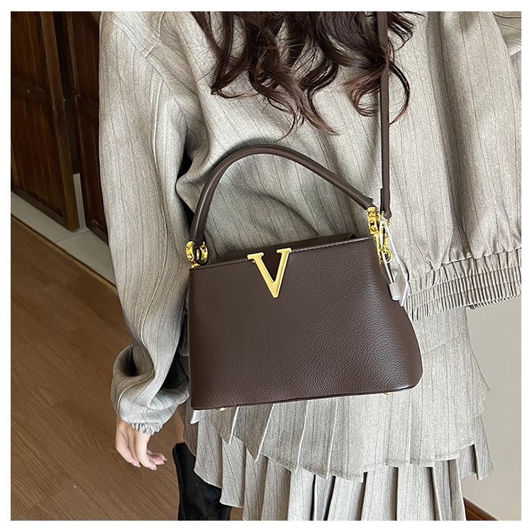 Structured Crossbody Handbag
