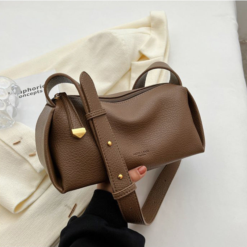 Elegant Fuax Leather Shoulder Bag