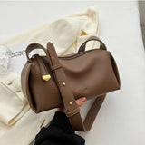 Elegant Fuax Leather Shoulder Bag