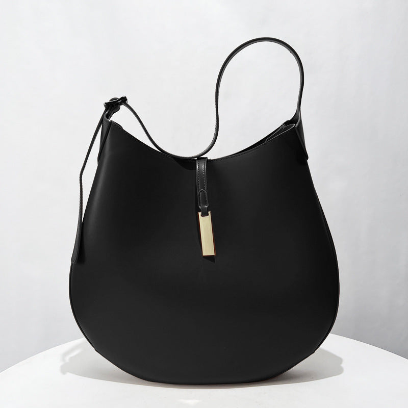Elegant Faux Leather Hobo Bag