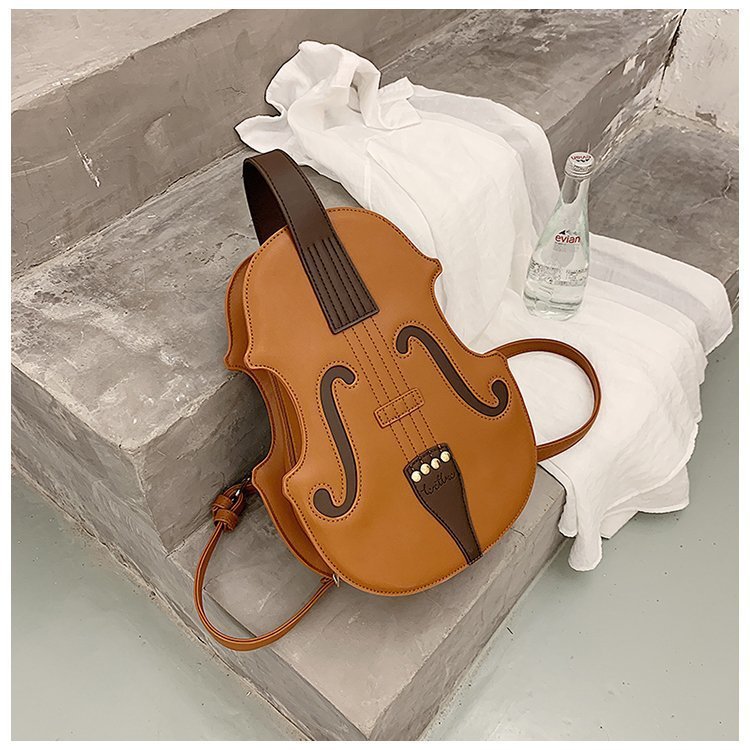 Violin-Shaped Handbag