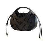 Elegant Designer Woven Handbag